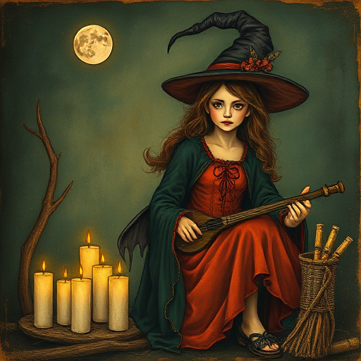 vintage witch images