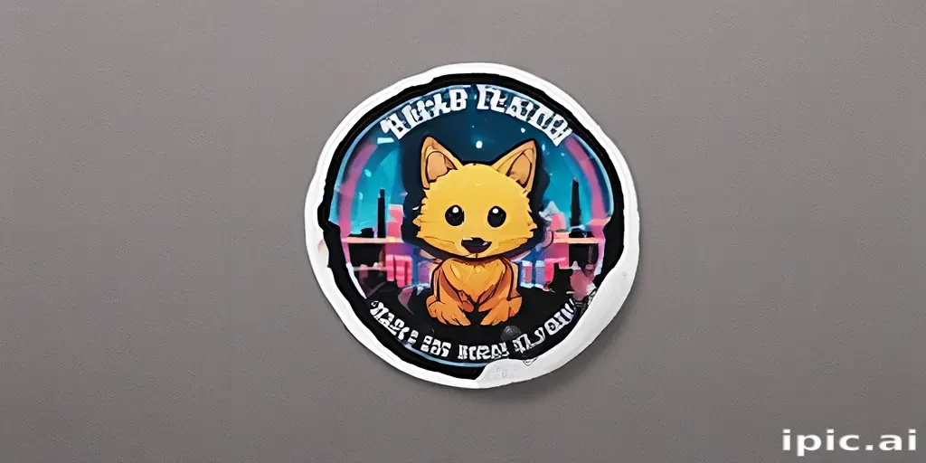 sticker mockup