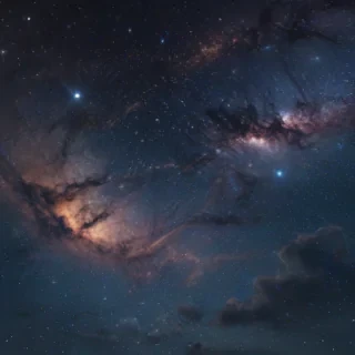 starry background aesthetic
