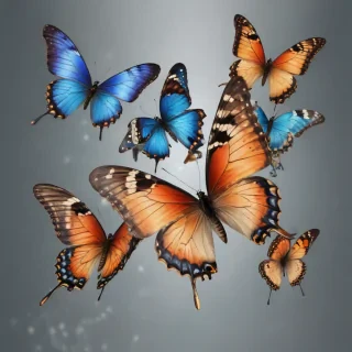 butterflies png transparent