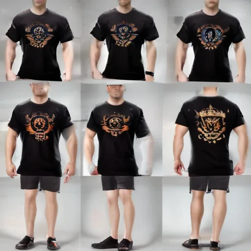 black t-shirt png