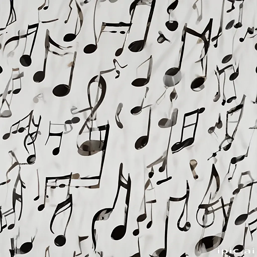 music notes transparent