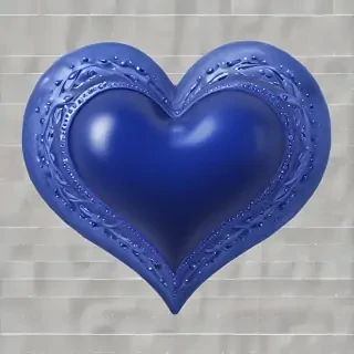 blue heart png