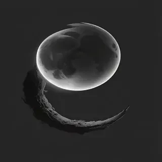 crescent moon transparent background