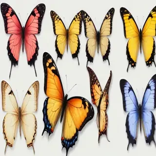 butterflies png transparent
