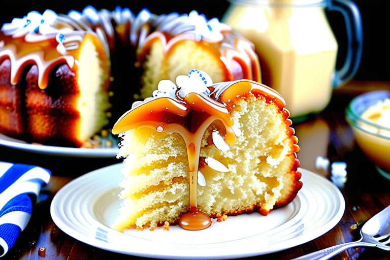 salted carmel kentucky butter cake