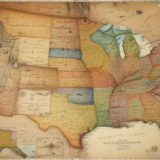 map of united states of america