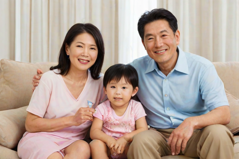 free use asian family