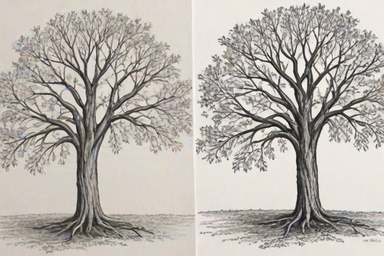 images of trees for drawing