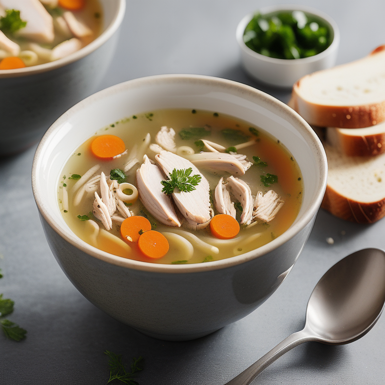 what to serve with chicken soup