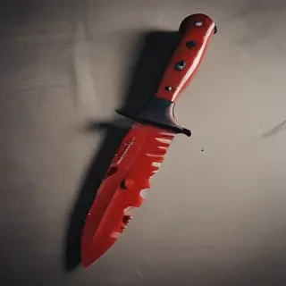 bloody knife aesthetic