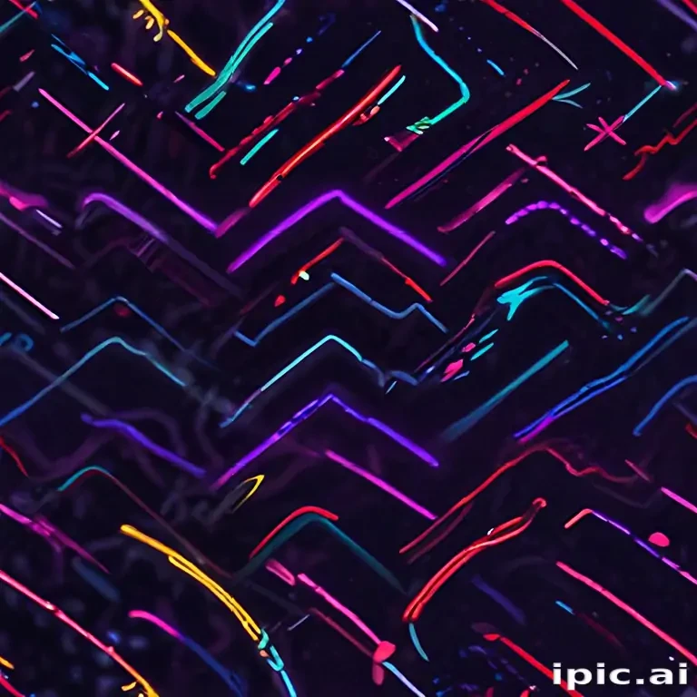 neon color background