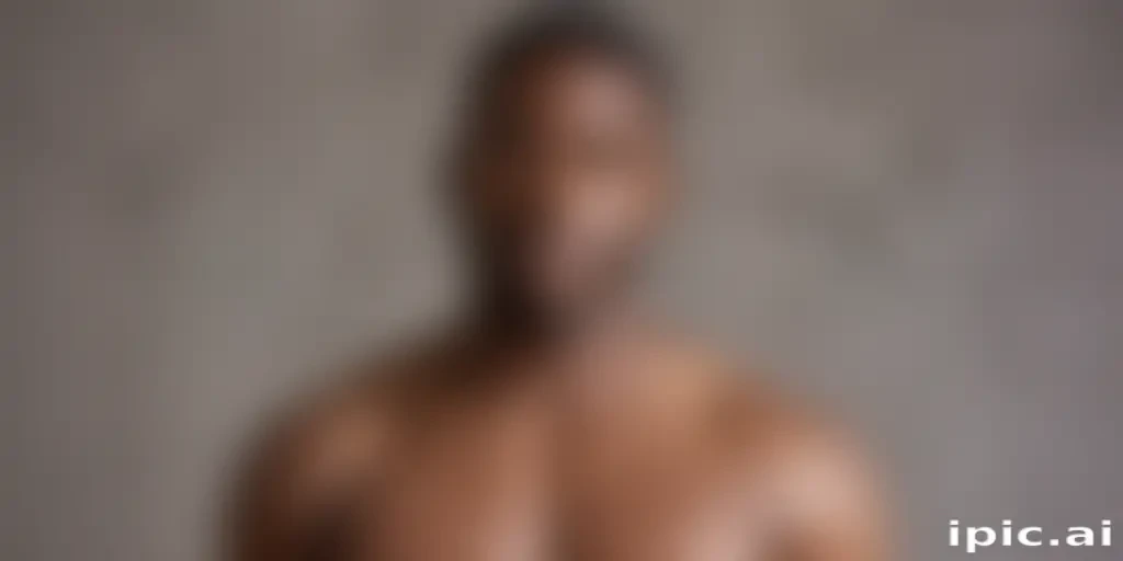black male shirtless