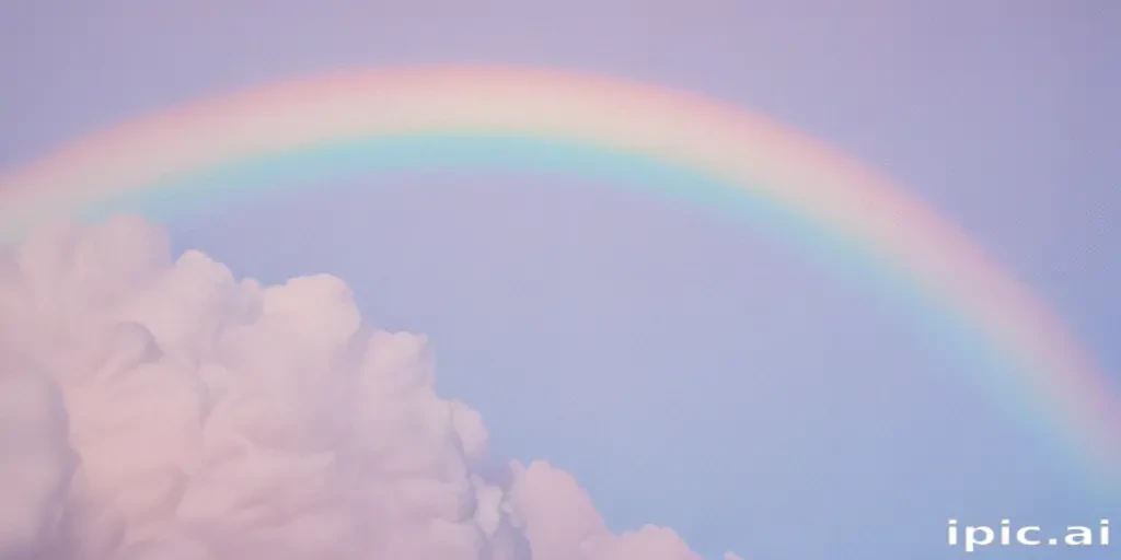 rainbow pastel