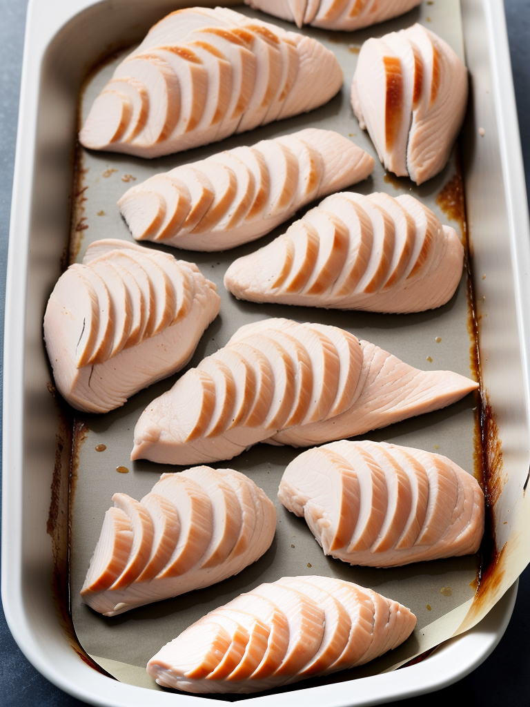 how to bake thin sliced chicken breast