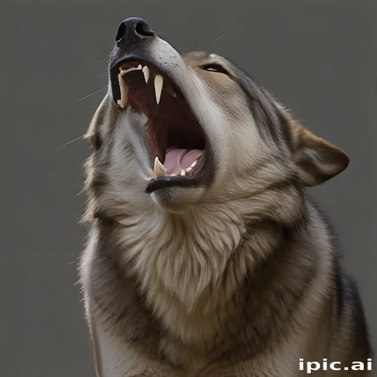 wolf howl png
