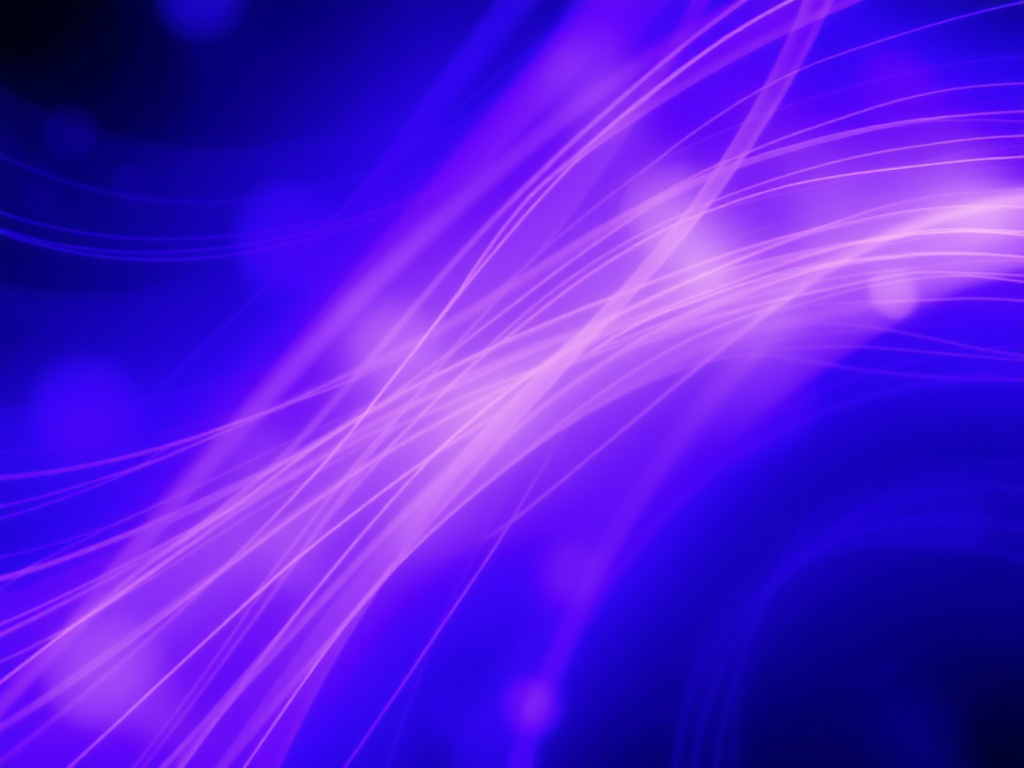Generate a vibrant background of cascading light streaks in shades of purple and blue, shot with a Canon EOS R5, f/1.8 aperture, 50mm lens, 1/100s shutter speed, soft focus, high dynamic range.