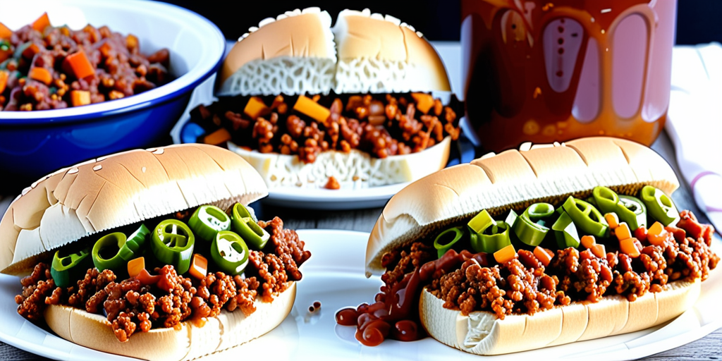 sloppy joes and side dishes
