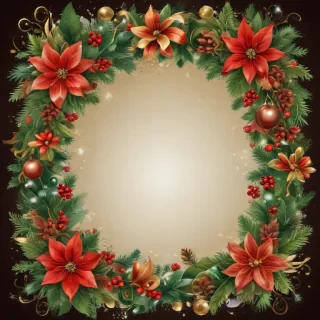 merry christmas clip art transparent background