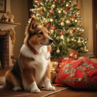 christmas pet pics