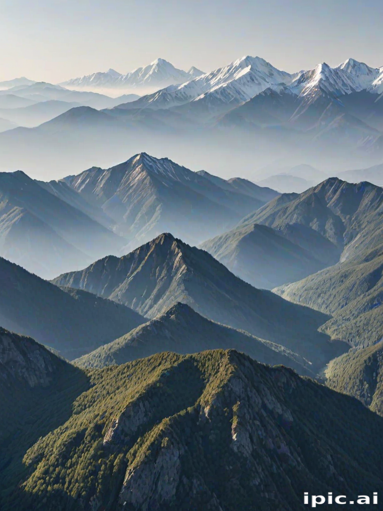 mountains transparent