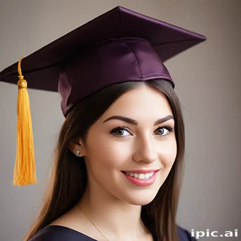 grad hat png