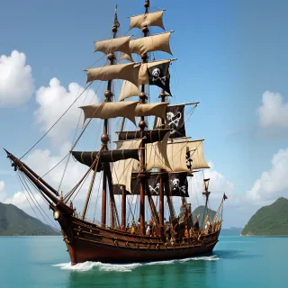 pirate ship png