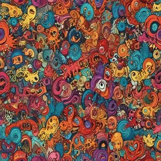 crazy background