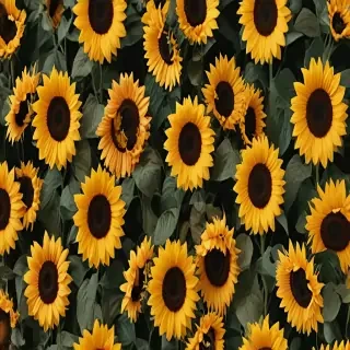 sunflower backgrounds aesthetic