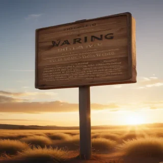 warning sign