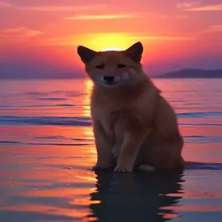 cute sunset wallpaper