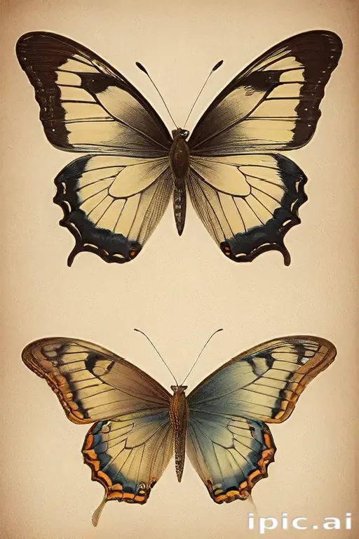 vintage butterfly illustration