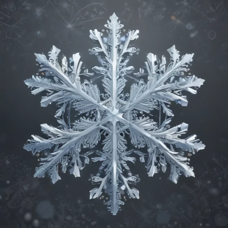 snowflake clipart free