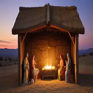 manger scene images free
