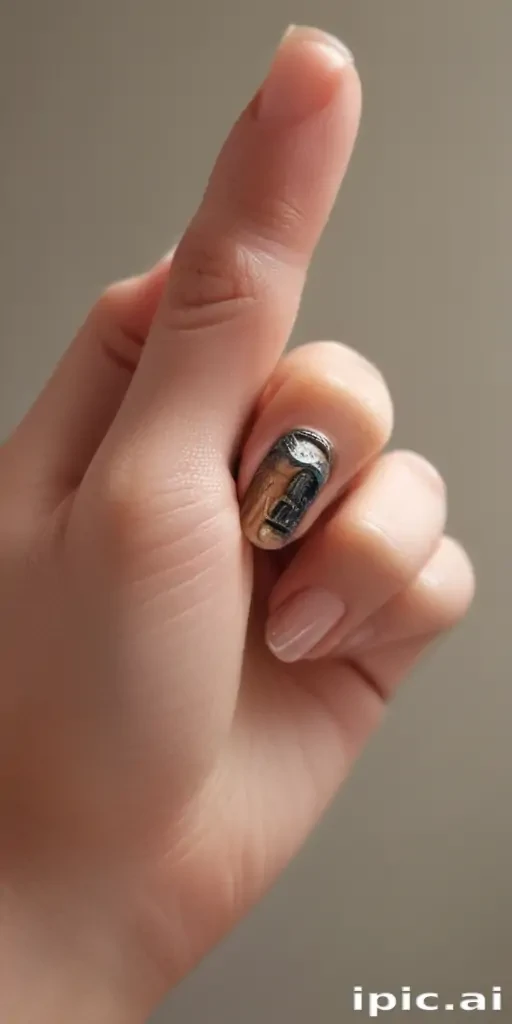 middle finger transparent