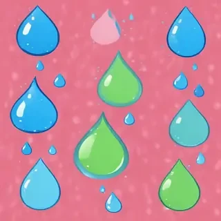 water drops clip art