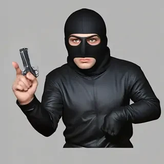 robber clipart