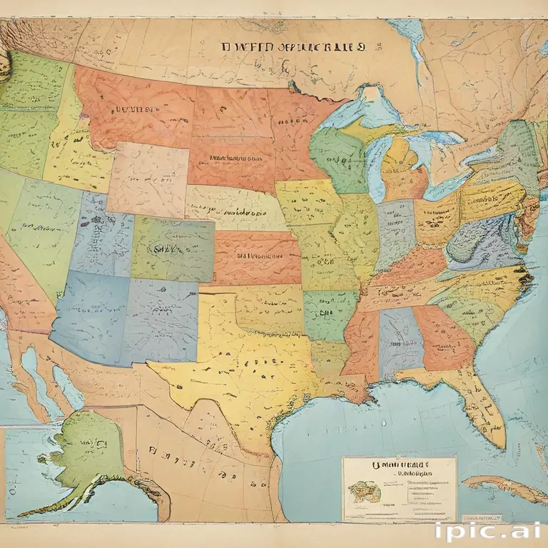map of the united states