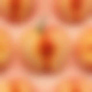 cute peach background