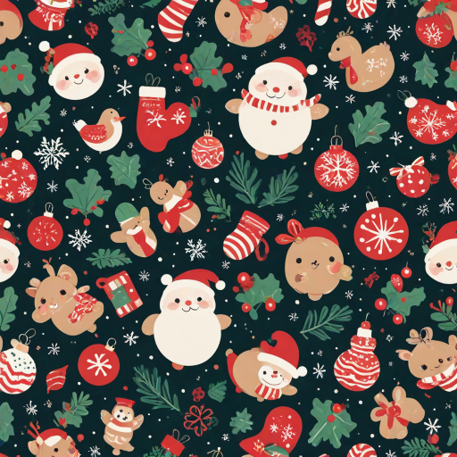 christmas background cute