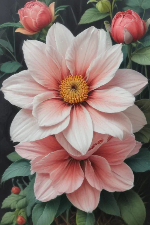 flower drawings pencil