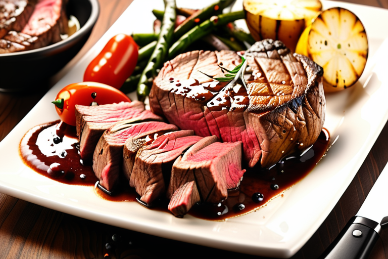 6 oz of sirloin steak