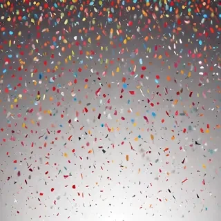 confetti vector