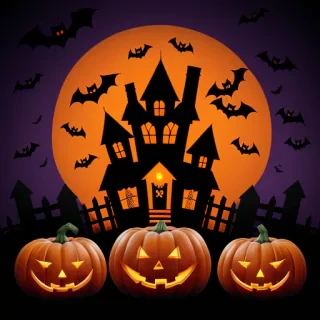 halloween aesthetic background