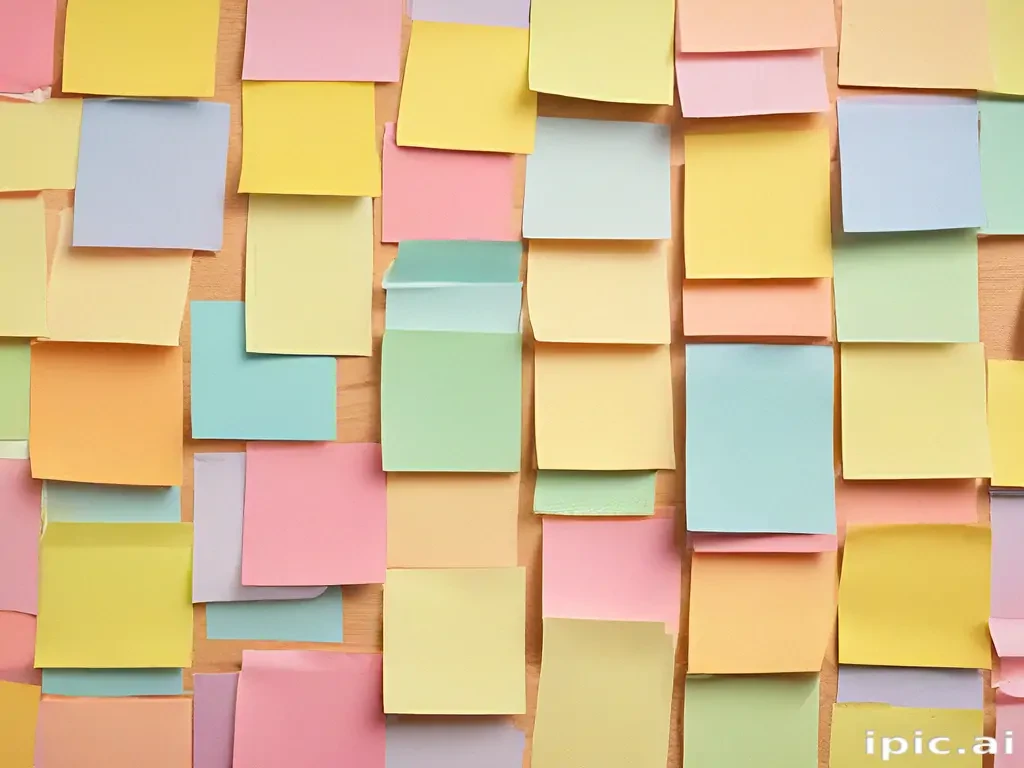 sticky note background