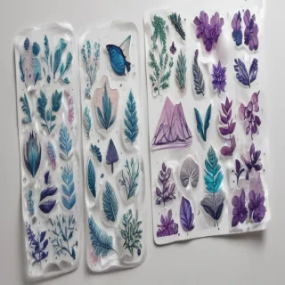 aesthetic transparent stickers
