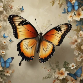 aesthetic wallpaper butterfly