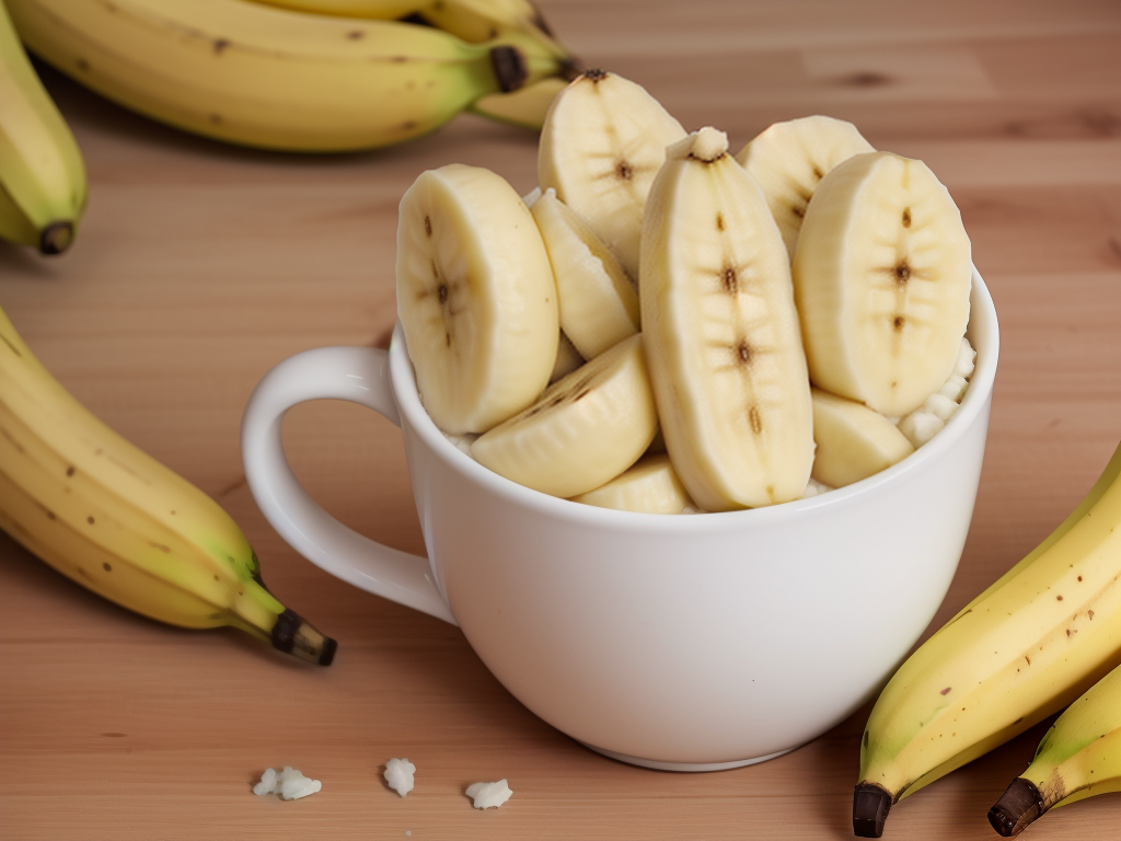 how many mashed bananas in a cup
