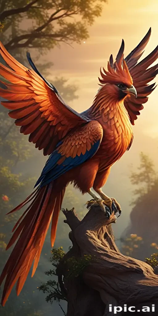 phoenix bird wallpaper
