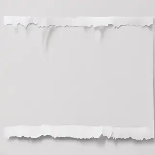 transparent background ripped paper